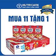 Mua 11 lốc tặng 1 Sữa nước Nutricare MetaCare Yoyo vị chua hương dâu 110ml