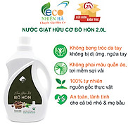 Nước giặt ECOCARE 2L tinh dầu bưởi hữu cơ bồ hòn