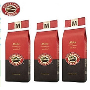 Combo 3 gói Cà phê Rang xay Moka Highlands Coffee 200g