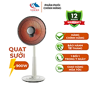 Quạt Sưởi Nón Carbon YASUKY YK-350 - Hàng Chính Hãng