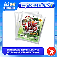 Snack Rong Biển TaoKaeNoi Big Bang 6g 12 gói