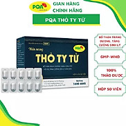 Thỏ ty tử PQA hộp 50 viên nang giúp bổ thận tráng dương