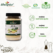 Bột sả UniSpice lọ 90gr- Gia vị tự nhiên. 100% từ sả củ, giữ nguyên tinh