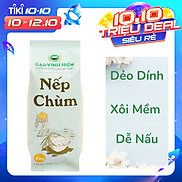 Gạo Nếp Chùm Vinh Hiển túi 1Kg - Nếp Sạch 3 Không - Gạo nếp dẻo