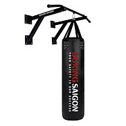 Combo Bao Cát Treo Boxing Punching Bag 1M2 & Khung Treo Đôi - Đen