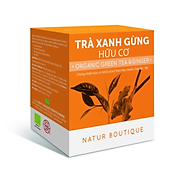 TRÀ XANH GỪNG HỮU CƠ FITO 20 TÚI LỌC x 2G