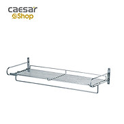 Kệ xếp khăn và vắt khăn inox kích thước 600 mm - Caesar ST834V