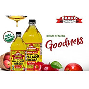 Giấm táo hữu cơ vinegar organic Bragg 946ml