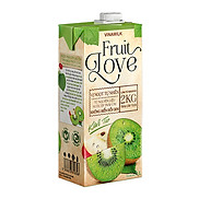 COMBO 4 HỘP NƯỚC TRÁI CÂY CAO CẤP FRUIT LOVE KIWI TÁO - HỘP 1L