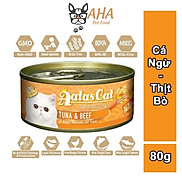 Pate Mèo Con Aatas Cat 80g Nguyên Chất Từ Cá Ngừ Mix Với 12 Vị Thơm Ngon