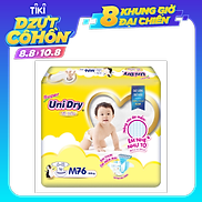 Tã Dán Cho Bé Unidry G6+ Size M76 76 miếng