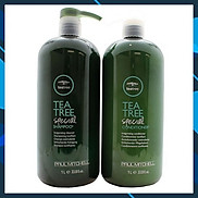 Bộ dầu gội xả Tea Tree Paul Mitchell Special trà xanh bạc hà ngăn gàu