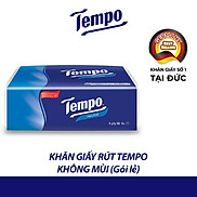 Khăn giấy rút cao cấp Tempo - 4 lớp bền dai, an toàn cho da