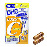 Viên Uống DHC Vitamin C Nhật Bản Giúp Sáng Da Mờ Thâm 30 90 Ngày