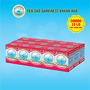 Combo 15 lọ Nước Yến sào Sanvinest Khánh Hòa Collagen - 209