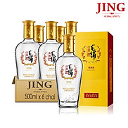 Thùng rượu MAOPU kiều mạch vàng 42% Vol 500ml 6 hộp tặng 3 túi đựng