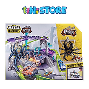 Bộ đồ chơi xe đua chiến đấu nhện khổng lồ Zuru Metal Machines
