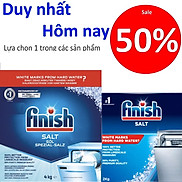 Muối rửa bát Finish Dishwasher Salt 4kg dùng cho máy rửa bát