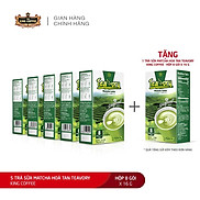 Combo 5 Trà Sữa Matcha Hòa Tan Teavory KING COFFEE