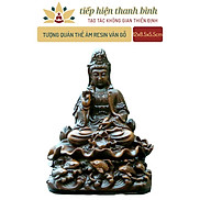 Tượng Phật Bà Quán Thế Âm Bồ Tát Trang Trí Xe Hơi Phù Hộ Độ Trì Cho Gia Chủ