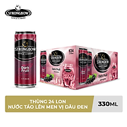 Thùng 24 Lon Cao Strongbow Vị Dark Fruit 330ml Lon