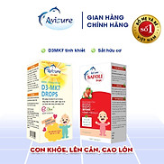 Combo Avisure D3MK7 và Avisure Safoli Drop bổ sung D3 tinh khiết và Sắt