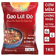 Gạo Lứt Đỏ Lotus Rice 1kg - Tốt cho người ăn giảm cân - Dễ ăn dễ nấu