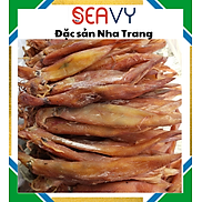 Mực muối lạt phơi ghe Nha Trang ít muối dẻo size trung, gói 250gr - Savy