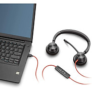 Tai nghe Plantronics BlackWire C3320 USB-A - Hàng chính hãng