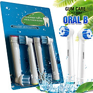 Cho máy Oral B Braun, Set bộ 4 Đầu Bàn Chải đánh răng điện thay thế Dan