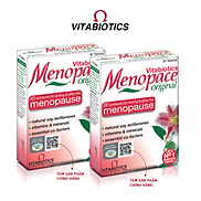 Combo 2 Hộp Viên Uống Hỗ Trợ Cân Bằng Nội Tiết Tố Nữ Vitabiotics MENOPACE