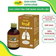 Phế Quản Người Lớn PQA Hỗ Trợ Thanh Họng, Giảm Viêm Phế Quản, Hen Suyễn