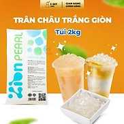 Thạch Trân Châu 3Q ZION Trân Châu Giòn Nguyên Liệu Pha Chế Trà Sữa Gói 2KG