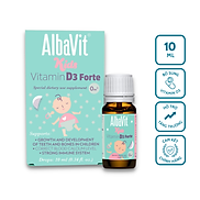 Vitamin nhỏ giọt Albavit Kids Vitamin D3 Forte Lọ 10ml