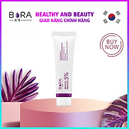 Gel chấm mụn Bora Benzoyl Peroxide 5% hoạt động mạnh mẽ tuýp 15gram