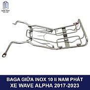 Baga giữa 10 li Wave Alpha 2017-2023 Inox 7 Màu Nam Phát