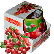 Ly nến thơm tinh dầu Admit Cranberry 85g QT01880 - nam việt quất