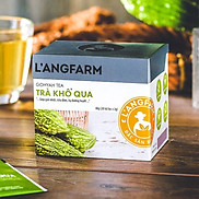 Trà khổ qua túi lọc L angfarm, 20 tép, hộp