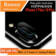 Kính Cường Lực Camera Cao Cấp Baseus iPhone 7 Plus 8 Plus - Hàng Chính Hãng