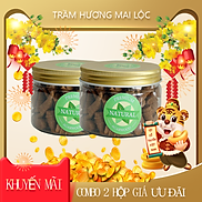 Nụ trầm hương mini cao cấp Hộp Vàng Combo 2 hộp