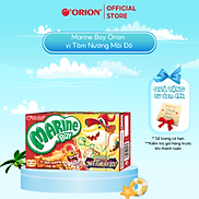 Bánh Cá Marine Boy Orion vị Tôm Nướng Môi Đỏ 35g hộp