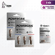 Bộ 2 vỉ 3 viên uống Powergra For Men Super Gold Magic tăng cường sinh lý