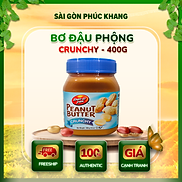 Bơ đậu phộng Crunchy 400gr DAN D PAK 100% thành phần tự nhiên