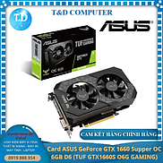 Card màn hình ASUS GeForce GTX 1660 Supper OC 6GB D6