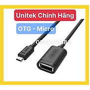 Cáp OTG MICRO TO USB UNITEK Y-C438, Hàng chính hãng 100%