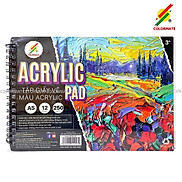 TẬP GIẤY VẼ ACRYLIC KHỔ A5