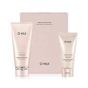 Bộ Sữa rửa mặt dưỡng ẩm OHUI Miracle Moisture Cleansing Foam set