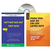 Sách - Combo Ngữ Pháp Hán Ngữ Thực Dụng + Phân tích đáp án các bài luyện