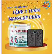 Tặng 2 thảm massage chân Combo 2 lon sữa Sure Gold dinh dưỡng cho người