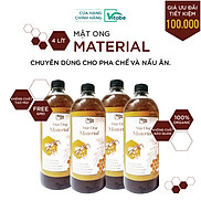 Combo 4 lít Mật Ong Nguyên Chất Vitobe - Chuyên dùng nấu ăn - pha chế